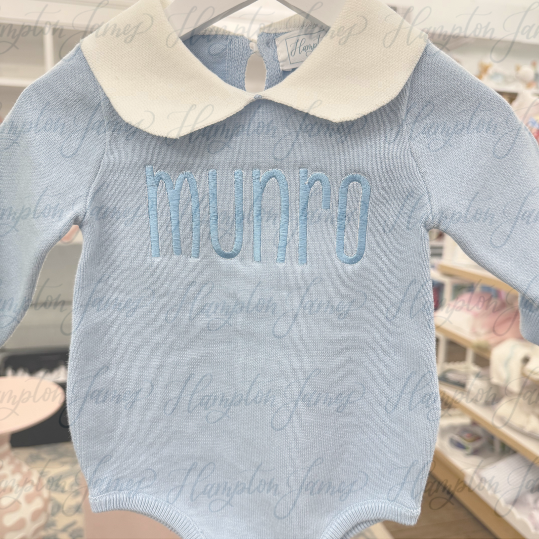 PREORDER - Knit Collared Bubble (Arriving to me early September)