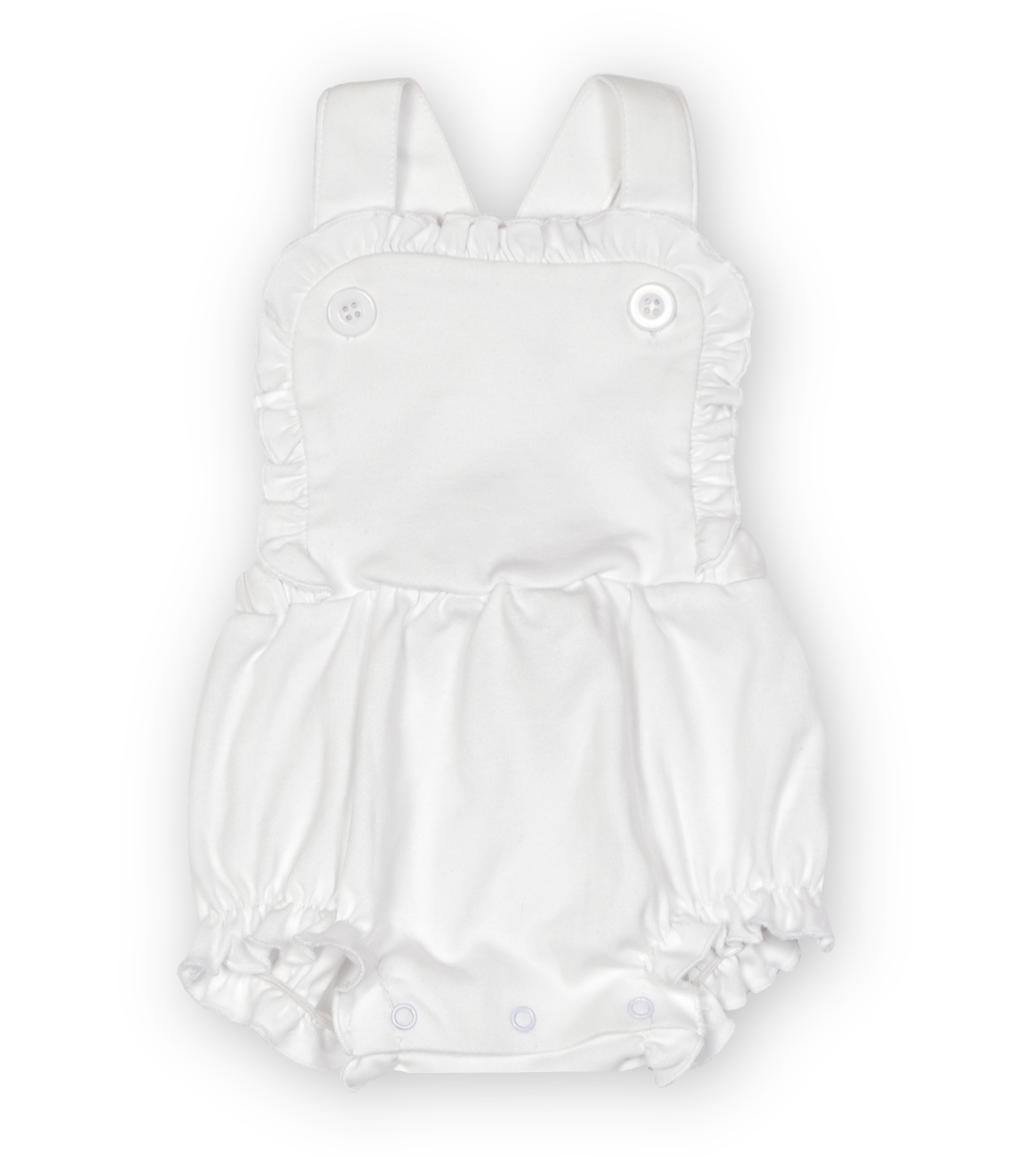 Girl's Ruffled Vintage Style Sunsuit