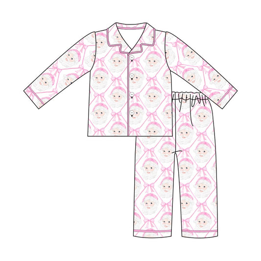 (Closed) PREORDER!  ADULT Vintage Santa Bamboo PJs