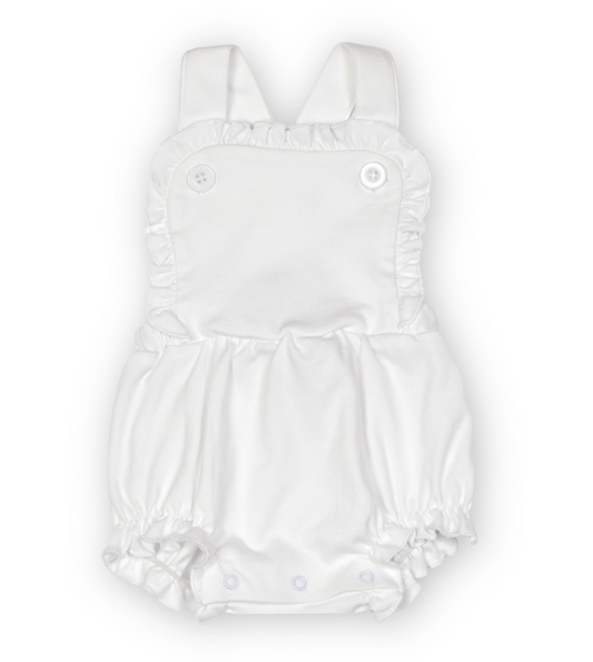 Girl's Ruffled Vintage Style Sunsuit