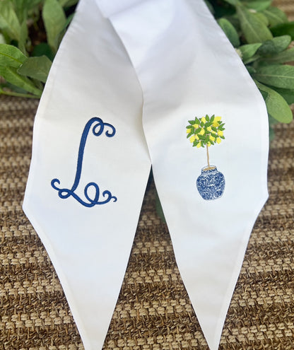 Cooper Lu's Custom Wreath Sash