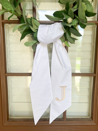 Cooper Lu's Custom Wreath Sash