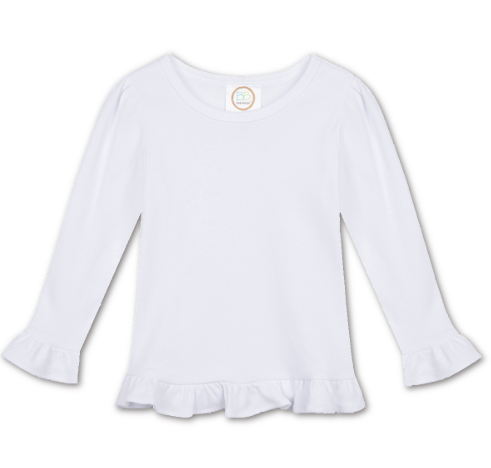 Long Sleeve Ruffle Shirt